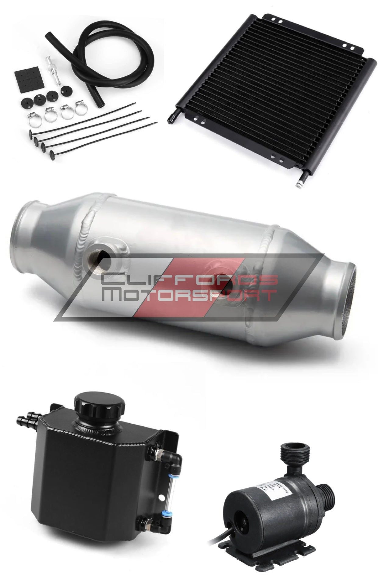 Top Mount Water to Air Intercooler Base V1 Set Up