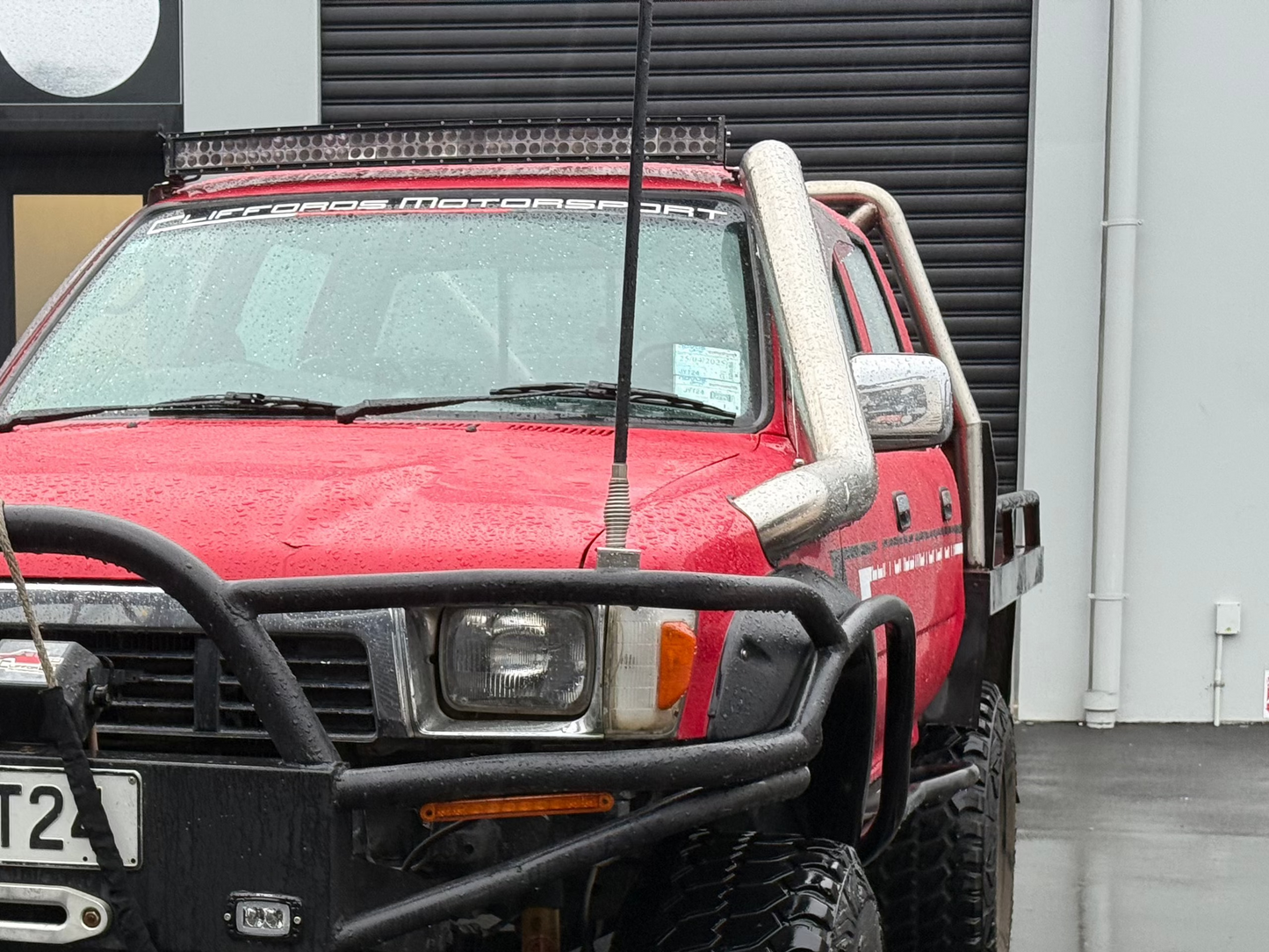 NEW!! 4" Stainless Snorkel Conversion Kit - Toyota Hilux LN106