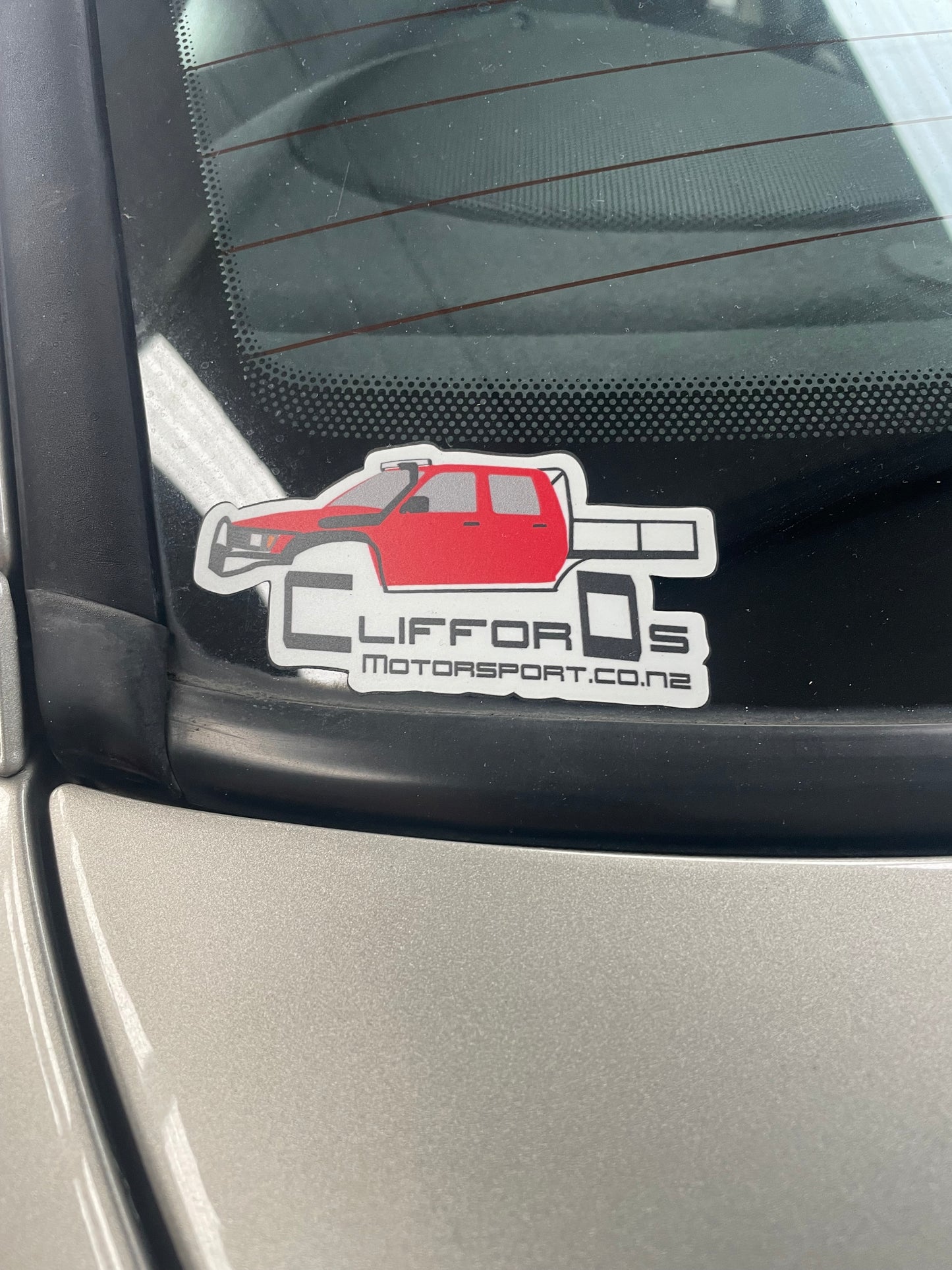 Cliffords 10cm Sticker