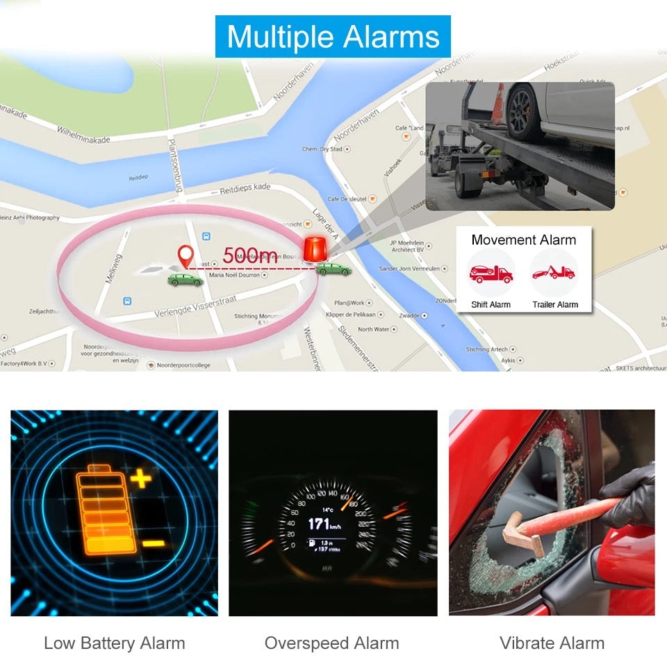 TrackSolid Solar Battery Powered GPS