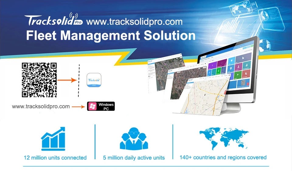 TrackSolid Wired GPS w/t App Fuel/Ignition Cut