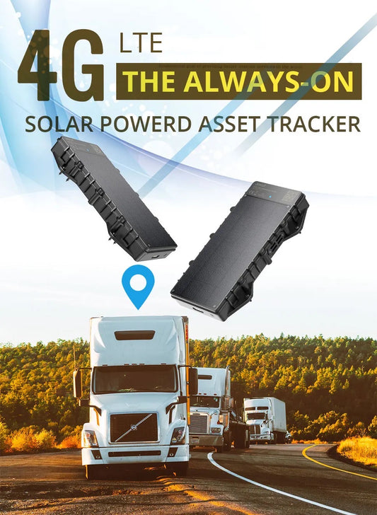 TrackSolid Solar Battery Powered GPS