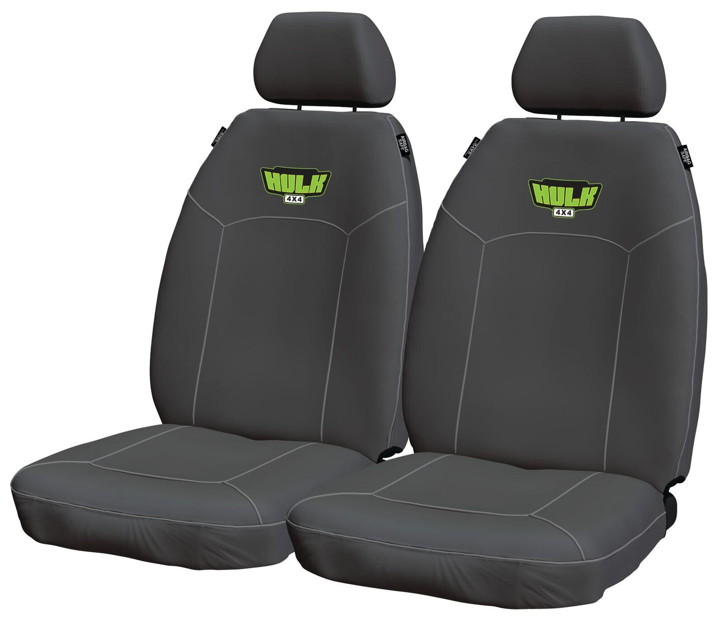 UNIVERSAL HEAVY DUTY CANVAS SEAT COVERS - FRONT