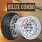 17" Alloys Wheel & Tyre Combo Toyota Hilux N80 2015-2020 SR5