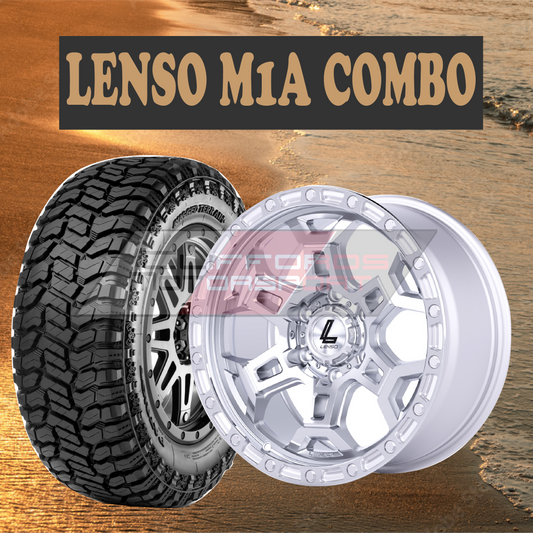 SALE - 17" LENSO MULTI FIT Wheel & Tyre Combo