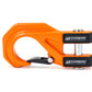 Orange winch hook