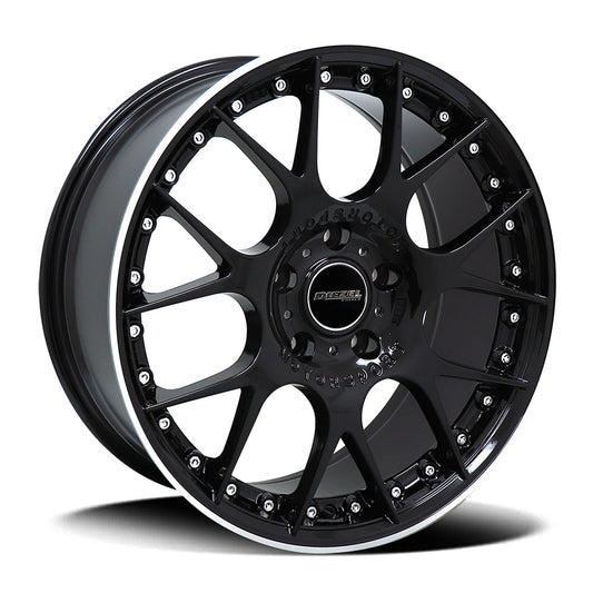 DIEZEL A048 | GLOSS BLACK MACHINED LIP