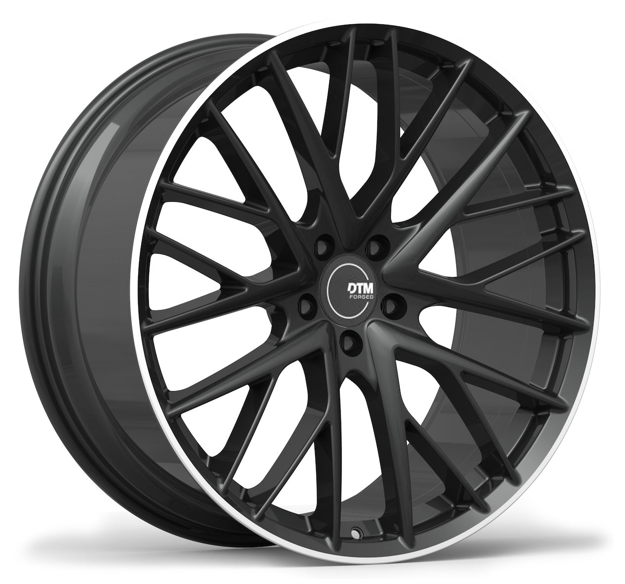 DTM FORGED SERIES F07SB | SATIN BLACK MILLED EDGE