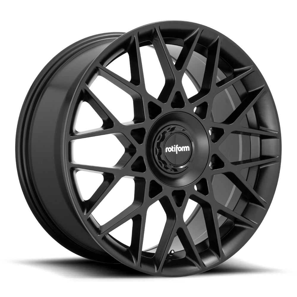 ROTIFORM R165 | BLQ-C | MATTE BLACK | 19x8.5 5x108 45