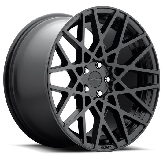 ROTIFORM R112 | BLQ | MATTE BLACK | 18x8.5 5x114 45