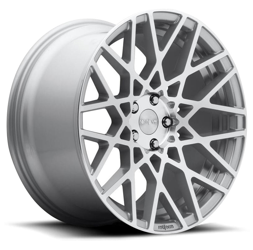 ROTIFORM R110 | BLQ | SILVER POLISH FACE | 18x8.5 5x112 45