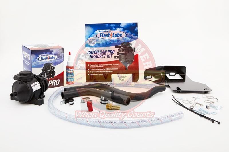 Flash Lube Catch Can Pro to suit Mitsubishi Triton 2006-2009