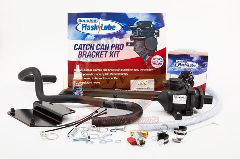 Flash Lube Catch Can Pro to suit Toyota Hilux KUN26 04/2005-05/2015