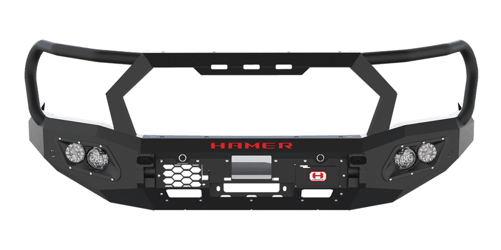 Hamer AM106-PT King Series Plus Winch Bar for Toyota Prado 150 2014-2017