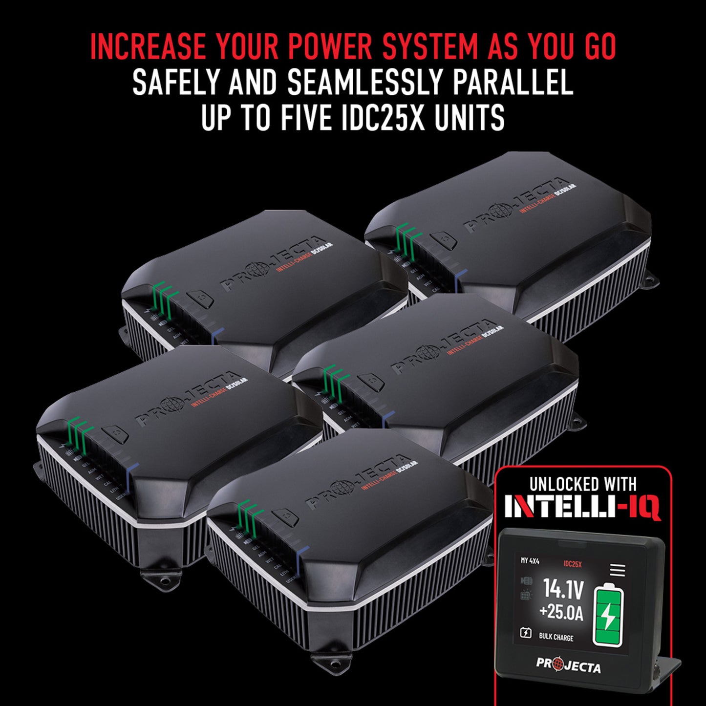 PROJECTA IDC25X Intelli-Charge 25 Amp Dual Battery Charger