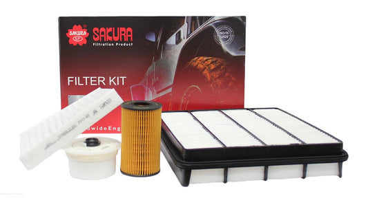 FILTER KIT OIL AIR FUEL CABIN TOYOTA LANDCRUISER VDJ200