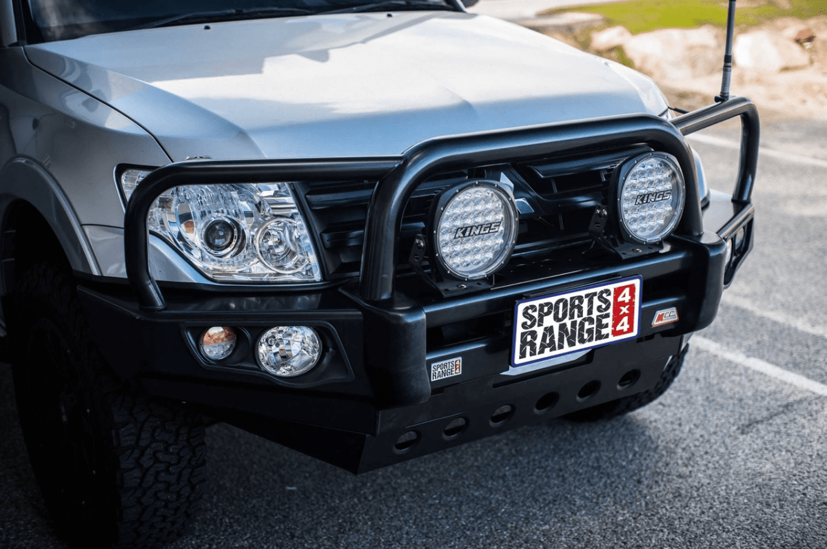 MCC Falcon 707-01 Triple Loop Winch Bar for Ford Courier/Mazda Bounty 2004 - 2006