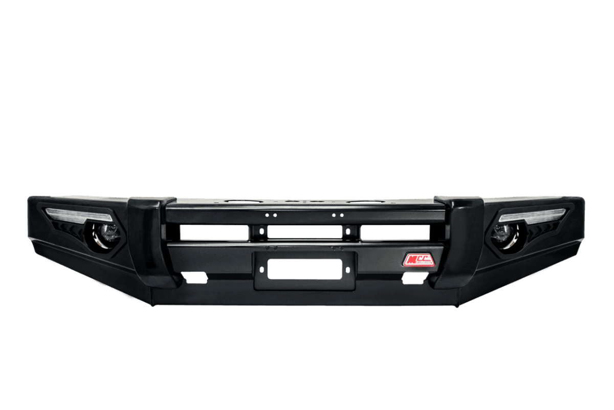 MCC Phoenix 808-01 No Loop Winch Bar for Mitsubishi Triton MQ 2015 - 2018 - Includes Replacement Washer Bottle and Underbody Protection Plates