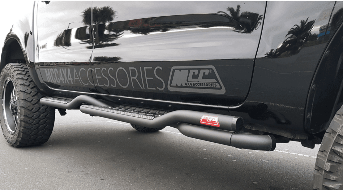 MCC Twist Tube Side Steps 030-09 for Ford Courier/Ranger/Mazda Bounty/BT50 2002 - 2011