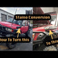 NEW!! 4" Stainless Snorkel Conversion Kit - Toyota Hilux LN106