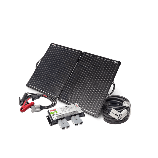 REDARC 120W Monocrystalline Folding Solar Panel Kit