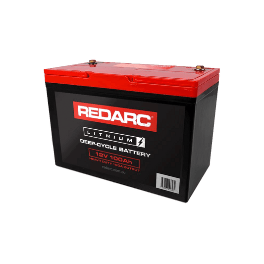 REDARC 12V 100AH Lithium Deep Cycle Battery - Heavy Duty