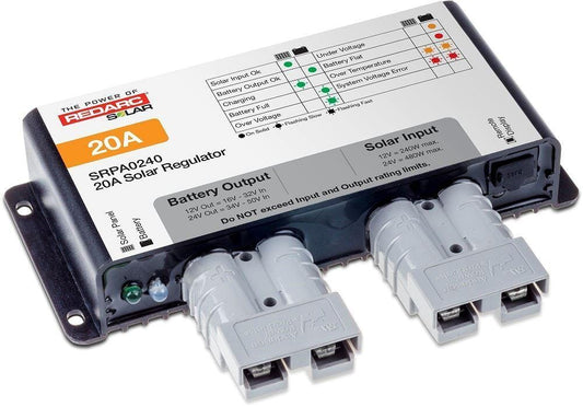 REDARC 20A Solar Regulator Anderson Connection