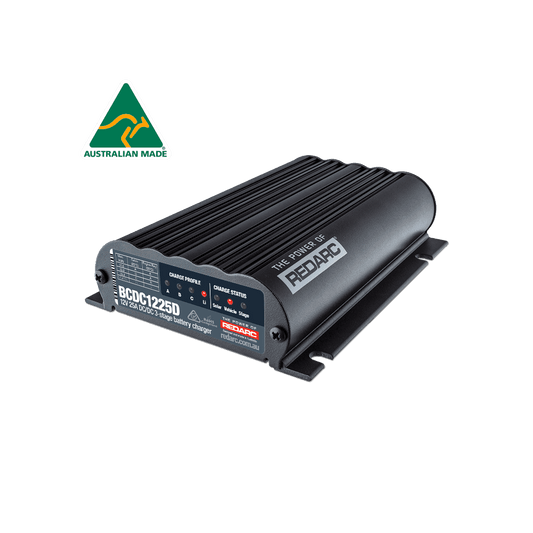 Redarc DC-DC Battery Charger Dual Input 25A