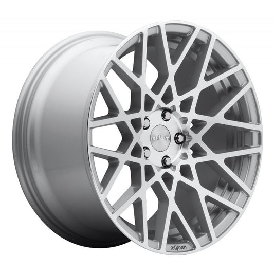 BLQ Silver Machined 18X9.5 35P 5x100