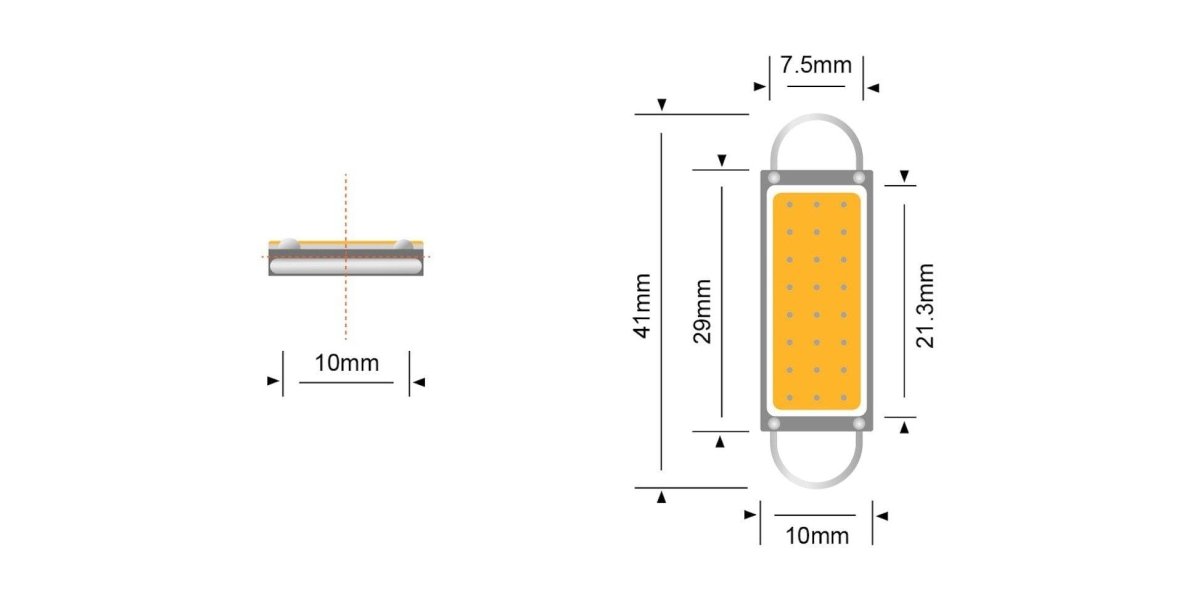 STEDI 561/562 Capless Festoon LED Bulb