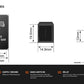 STEDI Tall Type Push Switches to suit Toyota