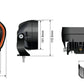 STEDI Type-X™ Evo Mini 4 Inch Spot Beam (SINGLE)