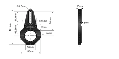 STEDI Vice Bull Bar Tube Clamps (Large Size)