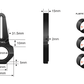 STEDI Vice Bull Bar Tube Clamps (Small Size)