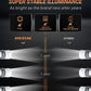 5X7 7X6 Led Headlights 180W Anti-Glare Hi/Low Sealed Beam W/Drl Turn Signal