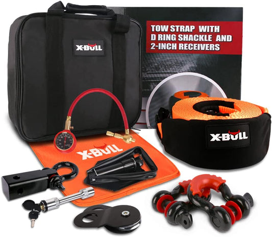 X-BULL Winch Accessories Kit 4X4 Off-Road Recovery Kit