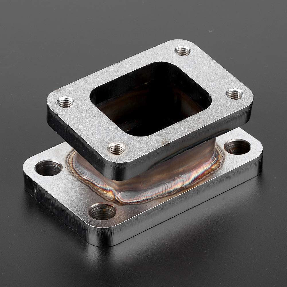 Manifold Flange Adapter Fit for T25/T28, Stainless Steel T2 to T3 Turbocharger Manifold Flange Adapter