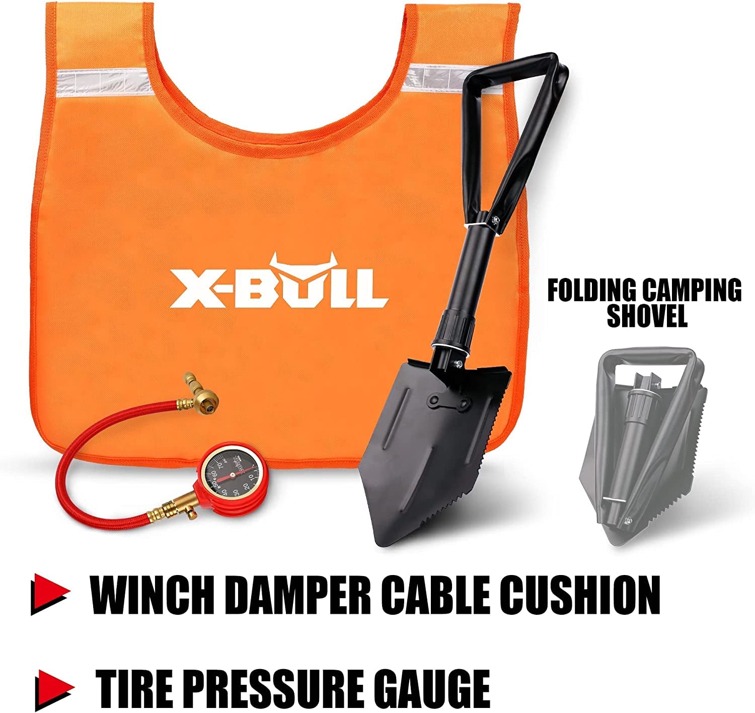 X-BULL Winch Accessories Kit 4X4 Off-Road Recovery Kit